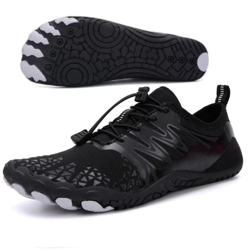 GroundX – Svarta Barfotaskor